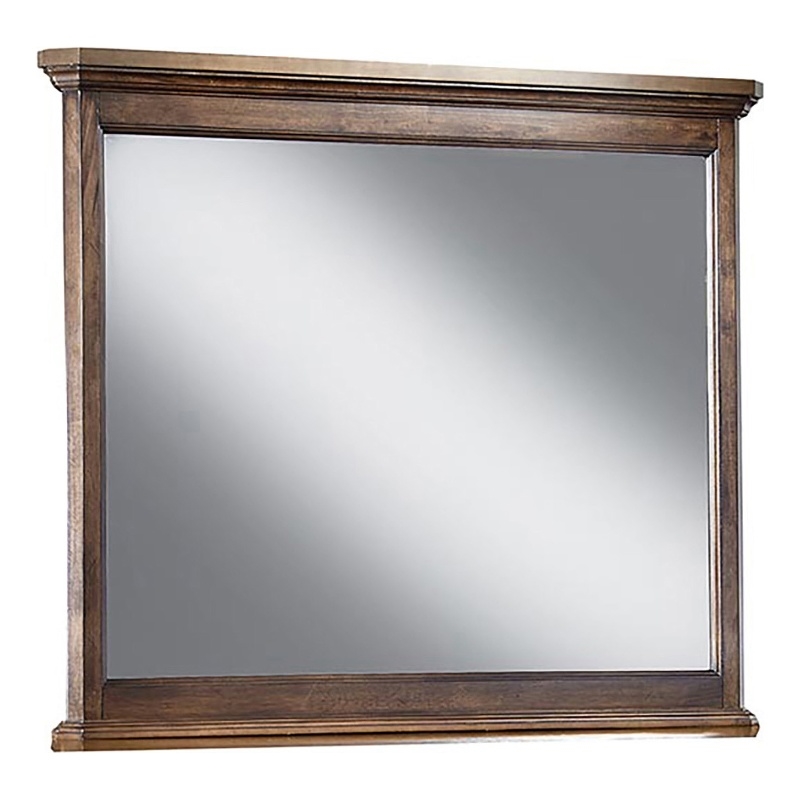 Intercon Furniture Telluride Bedroom Transitional Wood Landscape Mirror in Oak