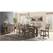 Intercon Furniture Balboa Park Traditional Wood Counter Table in Oak