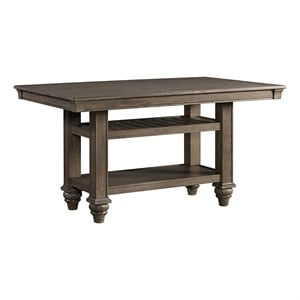 Intercon Furniture Balboa Park Traditional Wood Counter Table in Oak