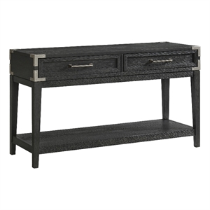 Intercon Furniture Laguna Occasionals 52x18&quot Wood Sofa Table in Black