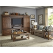 Intercon Furniture Taos Traditional Wood Chairside Table in Canyon Brown