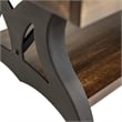 Intercon Furniture Transitional Wood Coffee Table in Copper Finish
