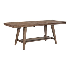 Intercon Furniture Transitional Wood Counter Table in Mission Brown