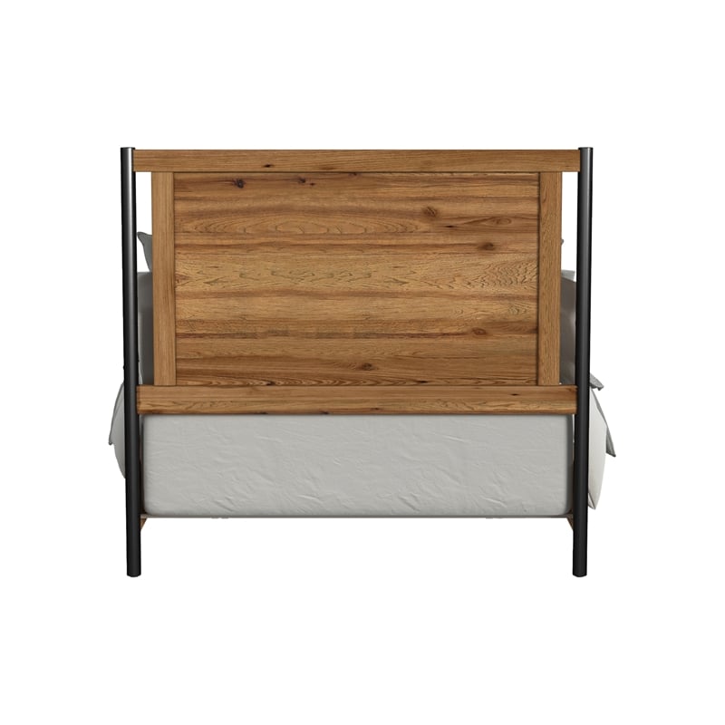 Intercon Furniture Norcross Queen Panel Bed Hickory Finish