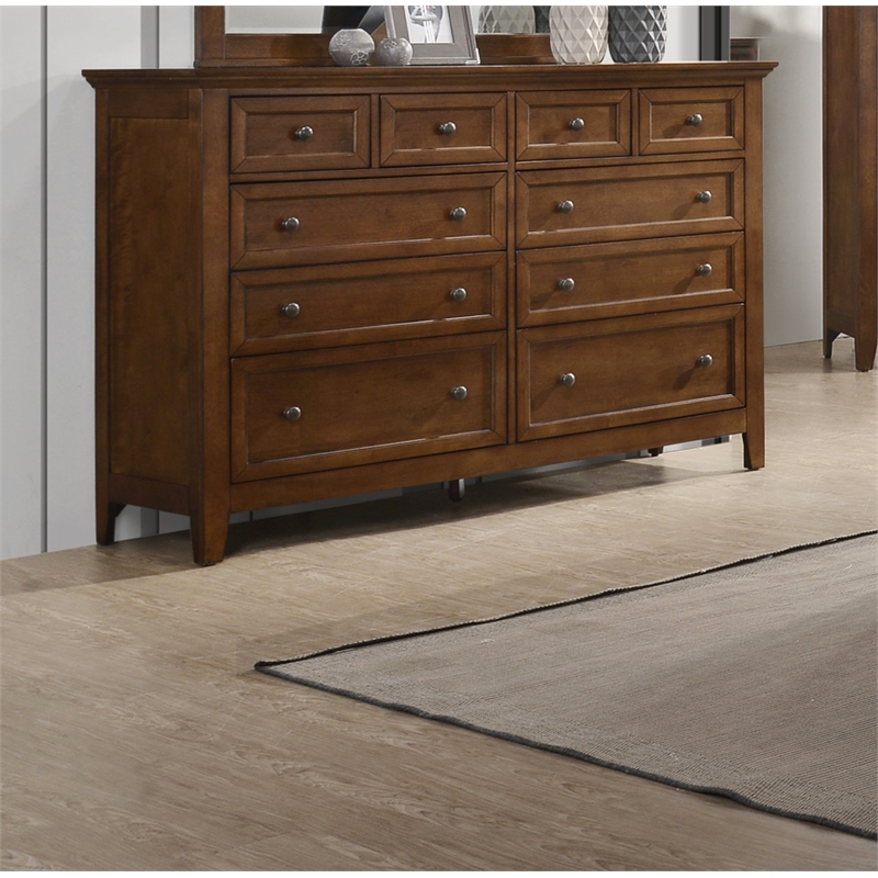 Intercon Furniture San Mateo 10-Drawer Dresser Tuscan