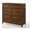 Intercon Furniture San Mateo 11-Drawer Gentlemen's Chest Tuscan