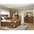 Intercon Furniture Oak Park 6-Drawer Chest Brown