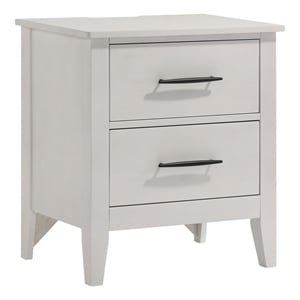 Intercon Andover Nightstand in White