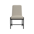Intercon Newport Upholstered Chair in Natural Oak