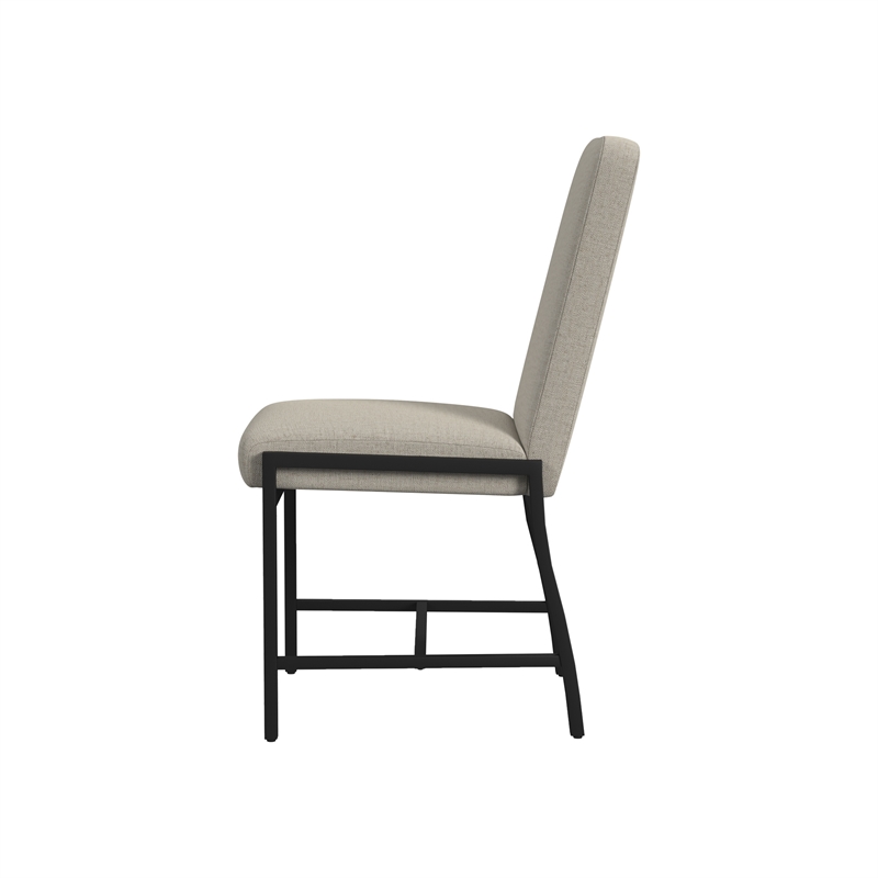 Intercon Newport Upholstered Chair in Natural Oak
