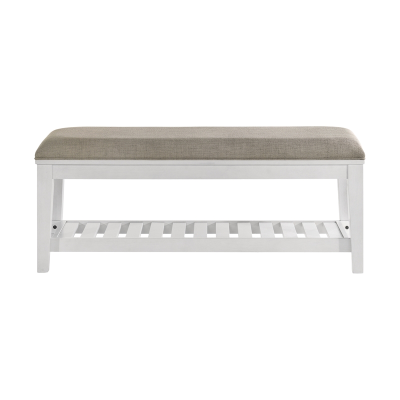 Intercon Andover Bench in White
