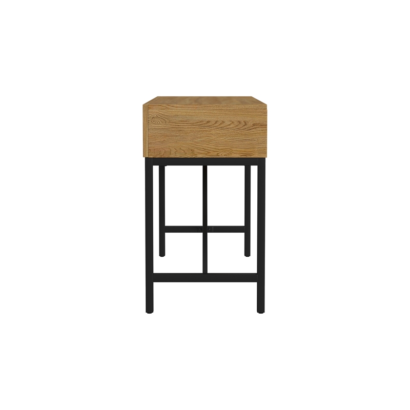 Intercon Newport Sofa Back Table in Natural Oak