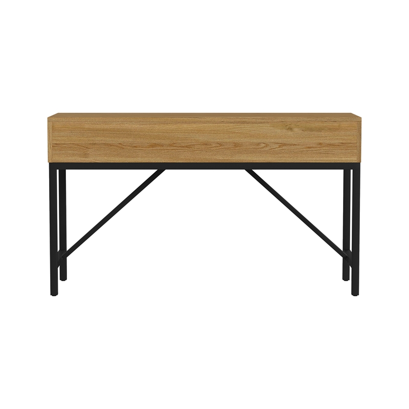 Intercon Newport Sofa Back Table in Natural Oak