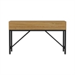 Intercon Newport Sofa Back Table in Natural Oak