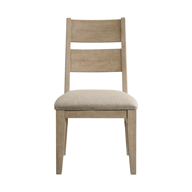 Intercon Nash Panel Back Side Chair in Weathered Sand