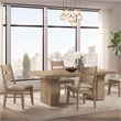 Intercon Nash Panel Back Side Chair in Weathered Sand