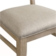 Intercon Nash Panel Back Side Chair in Weathered Sand