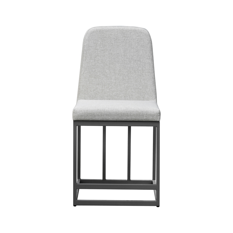 Intercon Navarro Outdoor Dining Upholstered Barstool in Mocha