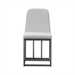 Intercon Navarro Outdoor Dining Upholstered Barstool in Mocha