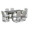 Intercon Navarro Outdoor Dining Upholstered Barstool in Mocha