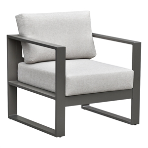 Intercon Navarro Outdoor Seating Chair in Mocha
