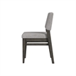 Intercon Flex Stackable Upholstered Chair in Reclaimed Chevron