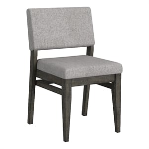 Intercon Flex Stackable Upholstered Chair in Reclaimed Chevron