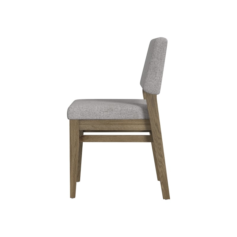 Intercon Flex Stackable Upholstered Chair in Sandbar Oak