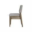 Intercon Flex Stackable Upholstered Chair in Sandbar Oak