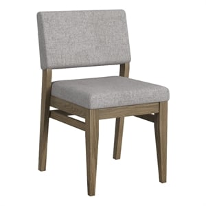 Intercon Flex Stackable Upholstered Chair in Sandbar Oak