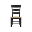 Intercon Hendricks Ladder Chair in Wheat and Raven