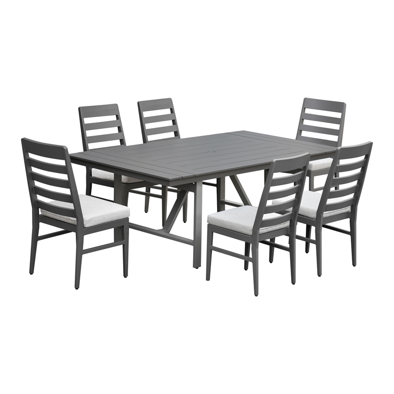 Intercon Navarro Outdoor Dining Table in Mocha