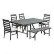 Intercon Navarro Outdoor Dining Table in Mocha