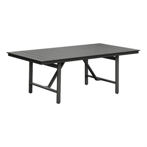 Intercon Navarro Outdoor Dining Table in Mocha