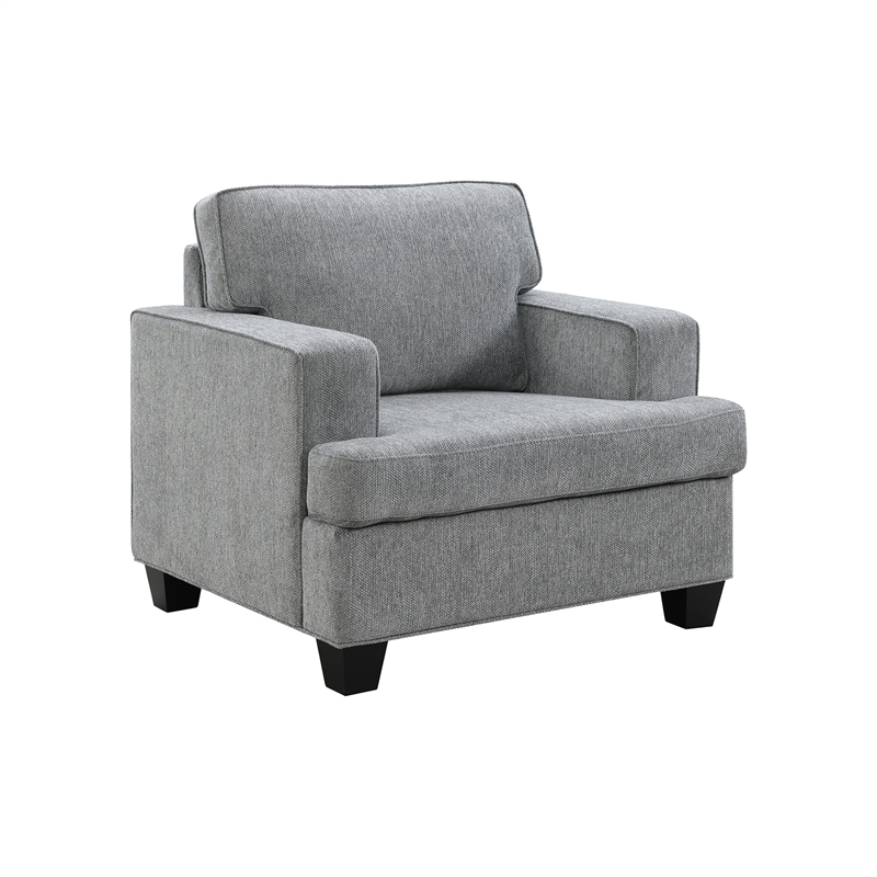 Intercon Baldwin Chair in Dalton Graphite