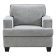 Intercon Baldwin Chair in Dalton Graphite
