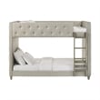 Intercon Addyson Twin over Twin Bunk in Zion Fog