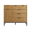 Intercon Newport Gentleman's Chest in Natural Oak