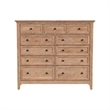 Intercon San Mateo Gentleman's Chest in Wheat