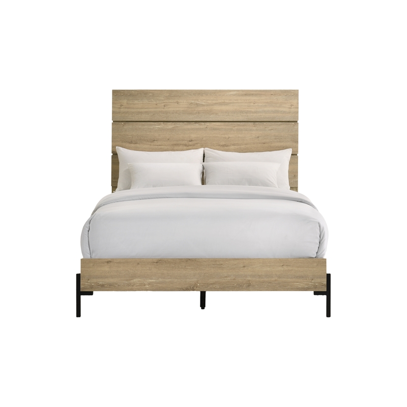 Intercon Newhall Full Bed in Vintage Oak