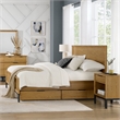 Intercon Newport King Bed in Natural Oak