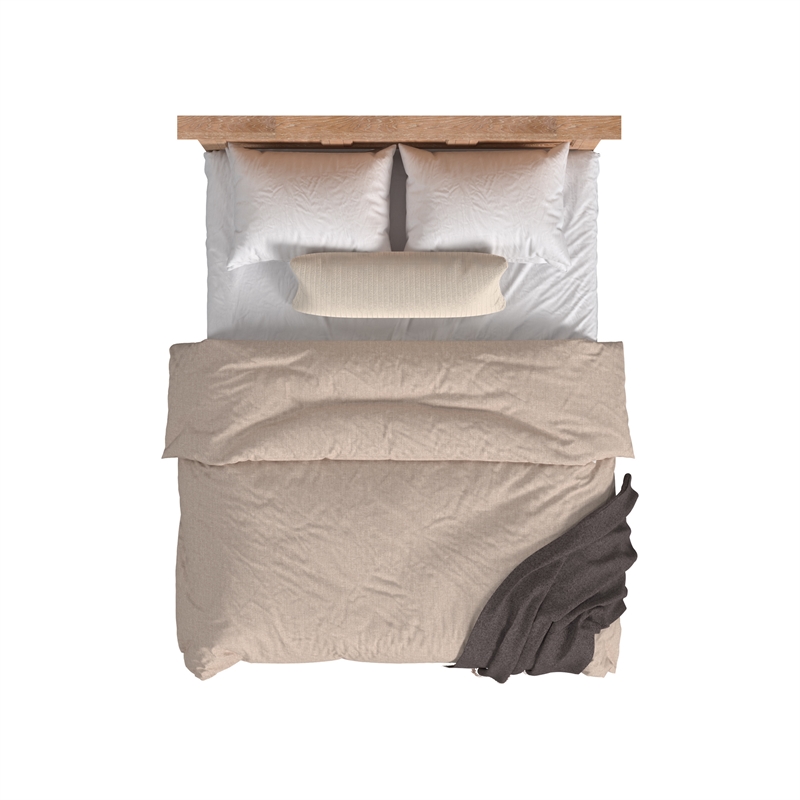 Intercon San Mateo Queen Standard Bed in Wheat