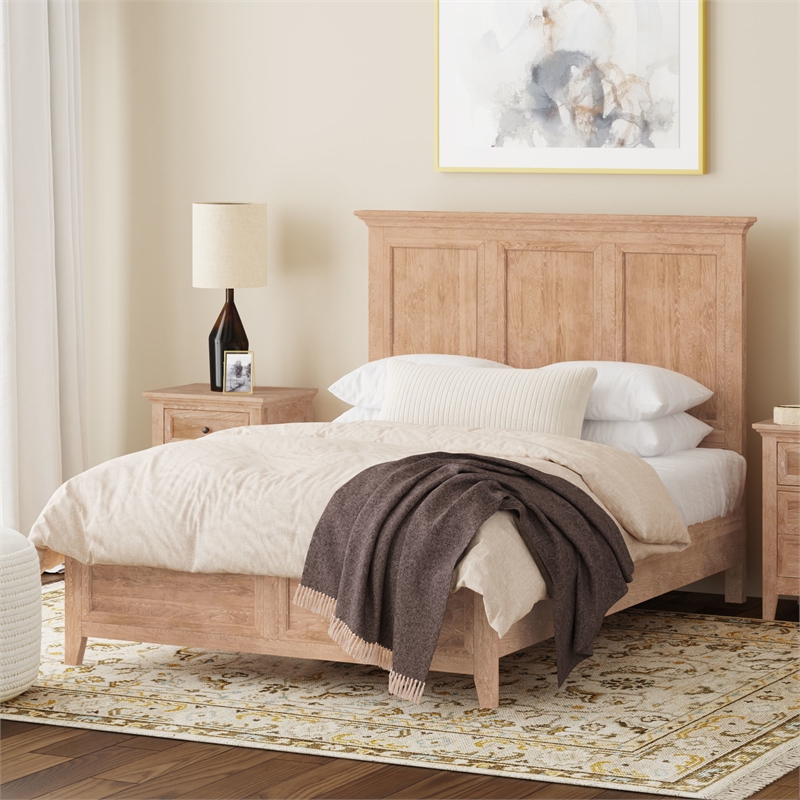 Intercon San Mateo Queen Standard Bed in Wheat