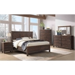 Intercon Transitions King Standard Bed in Driftwood and Sable