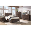 Intercon Transitions Queen Storage Bed in Driftwood and Sable