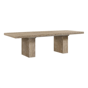 Intercon Nash Trestle Dining Table in Weathered Sand