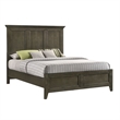 Intercon San Mateo Queen Standard Bed in Gray