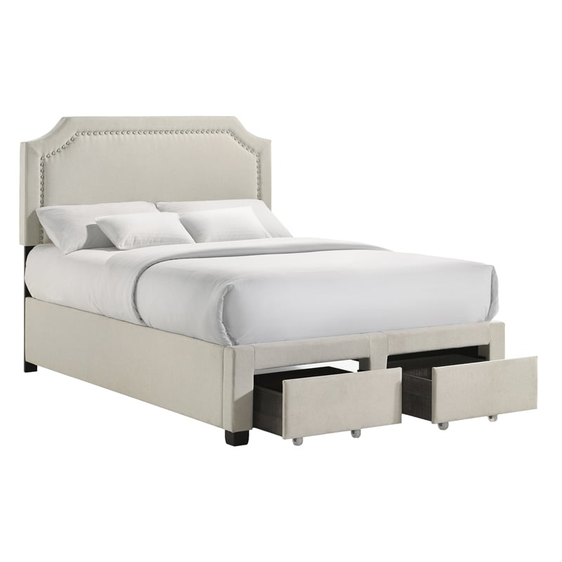 Intercon Tropic Youth Full Storage Bed in Beige