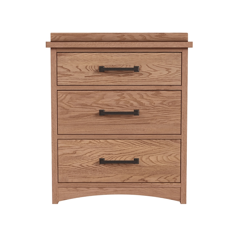 Intercon Oak Park Nightstand in Taupe
