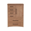 Intercon Oak Park Gentleman's Chest in Taupe